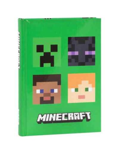 Diario Minecraft Faces Pix Verde – 12 Mesi Standard Scuola PAN72484FC Panini | Futurartshop.com