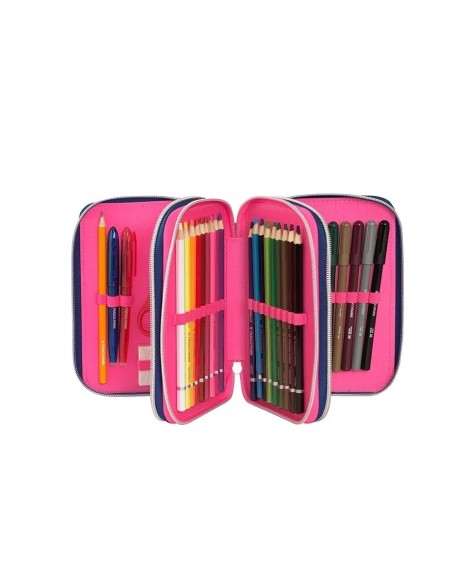 Tokidoki 3-Zip Pencil Case – Complete & Colorful School Accessory PAN73776 Panini | Futurartshop.com