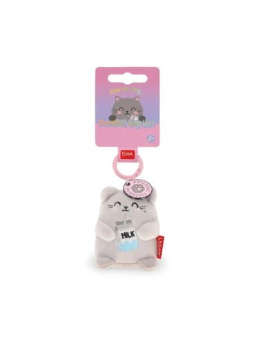Teddy Kitty Keychain Plush Super Soft – Gift Idea LEGSPK0004 Legami Milano | Futurartshop.com