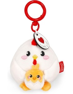 Portachiavi Gallina in Peluche Super Soft – Idea Regalo LEGSPK0011 Legami Milano | Futurartshop.com