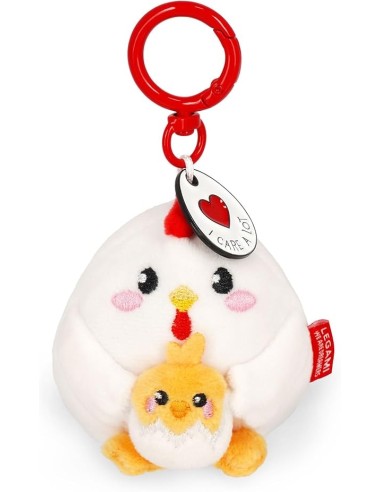 Portachiavi Gallina in Peluche Super Soft – Idea Regalo LEGSPK0011 Legami Milano | Futurartshop.com