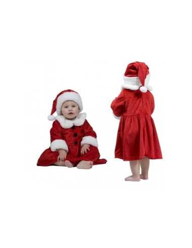 Costume babbo natale bimba 2123515320116  | Futurartshop.com