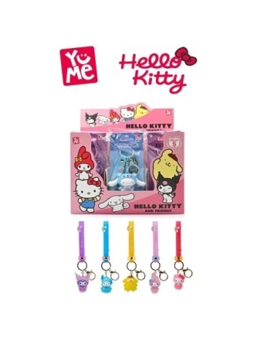 Sanrio Hello Kitty YuMe Portachiavi Raincoat – Series Ciondolo TOM11720 Toys Matter Europe Limited | Futurartshop.com