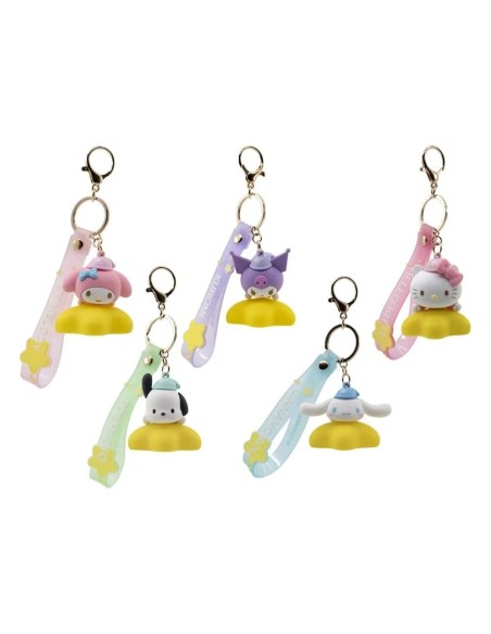 Sanrio Luce‑Up Star Portachiavi Hello Kitty & Friends con Hand‑Strap TOM11730 Toys Matter Europe Limited | Futurartshop.com