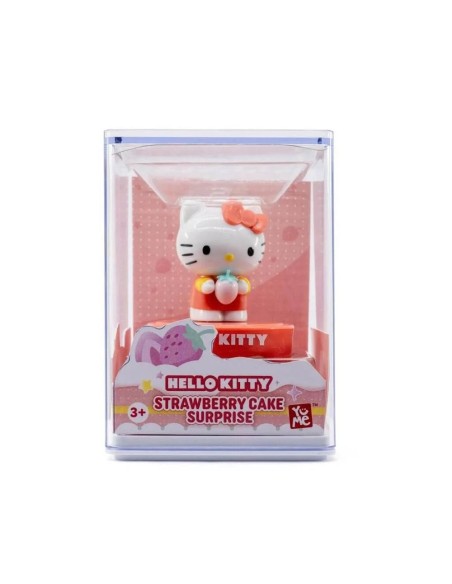 Hello Kitty 8 cm Figures – Strawberry Cake Surprise, 5 Assorted TOM11670 Toys Matter Europe Limited | Futurartshop.com