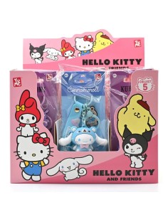 Sanrio Peach Series Portachiavi Hello Kitty & Friends con Hand‑Strap TOM11645 Toys Matter Europe Limited | Futurartshop.com 2