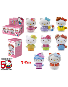 Mini‑bambola Hello Kitty 7 cm YuMe – Four Seasons Series (Sanrio) il prezzo si riferisce ad un solo pezzo TOM11534 Toys Matte...