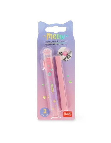 Legami Refillable Eraser – Cute Kitty Design LEGSERPKIT1 Legami Milano | Futurartshop.com