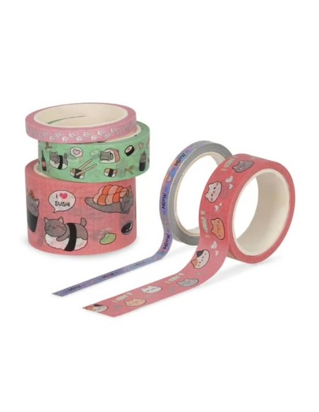 Set 5 Nastri Adesivi di Carta Legami Kitty – Colorati e Kawaii LEGTAPKIT9 Legami Milano | Futurartshop.com