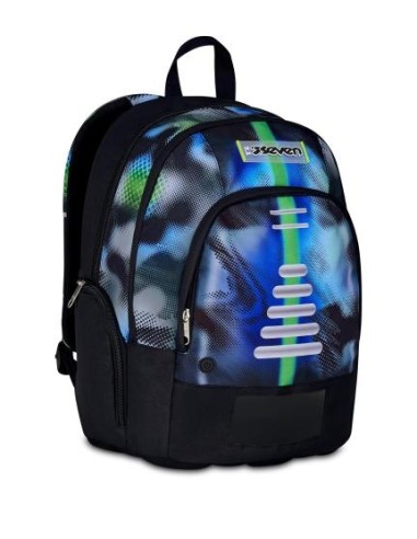 Zaino scuola Dual Seven Write Down blu SEV200102575-860 Seven | Futurartshop.com