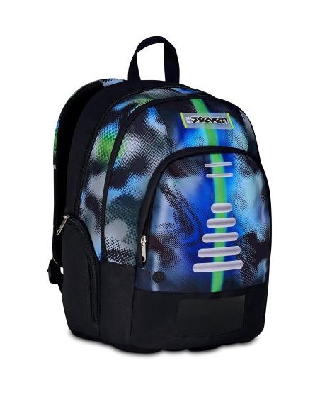Zaino scuola Dual Seven Write Down blu SEV200102575-860 Seven | Futurartshop.com
