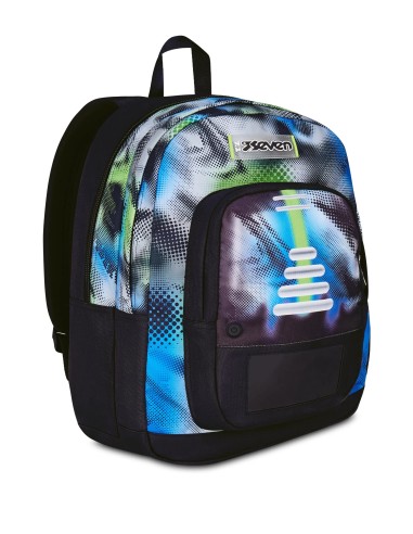 Zaino scuola Freethink Seven Write Down blu multi SEV200102576-860 Seven | Futurartshop.com
