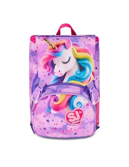 Zaino Scuola Sdoppiabile Big Fable Journey ali da unicorno estraibili SEV20C202540-377 Seven | Futurartshop.com