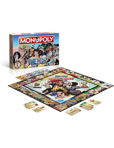 Monopoly One Piece – Edizione Italiana del Gioco da Tavolo WIN037464 Winning Moves | Futurartshop.com