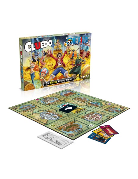 Cluedo One Piece – Italian Edition Mystery Board Game WINWM03398 Winning Moves | Futurartshop.com