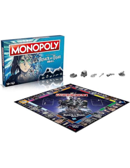 Monopoly Attack on Titan Final Season – Edizione da Collezione WINWM04214 Winning Moves | Futurartshop.com