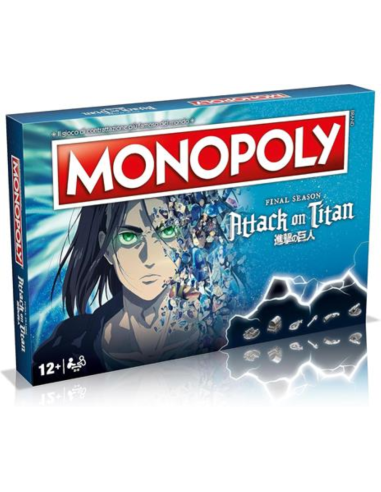 Monopoly Attack on Titan Final Season – Edizione da Collezione WINWM04214 Winning Moves | Futurartshop.com