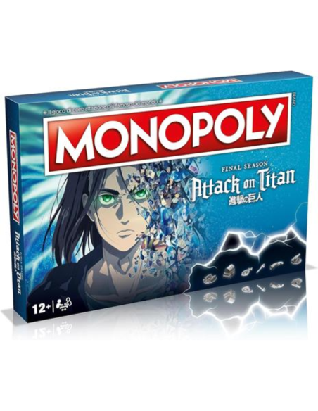 Monopoly Attack on Titan Final Season – Edizione da Collezione WINWM04214 Winning Moves | Futurartshop.com