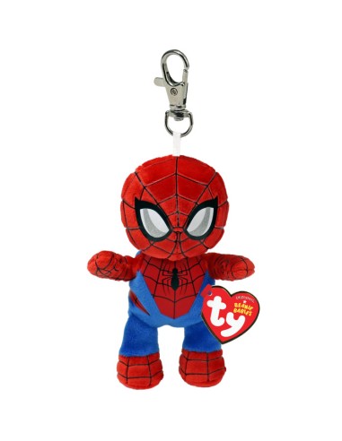 Portachiavi Peluche Spiderman Ty – Morbido e Collezionabile CRAT34010 Ty | Futurartshop.com