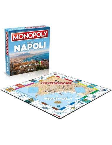 Monopoly Naples Edition – Special City Board Game WINC93230260 Winning Moves | Futurartshop.com