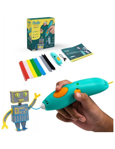 3Doodler Start+ 3D Pen – Safe and Easy 3D Drawing for Kids ROC60304769 Rocco Giocattoli | Futurartshop.com