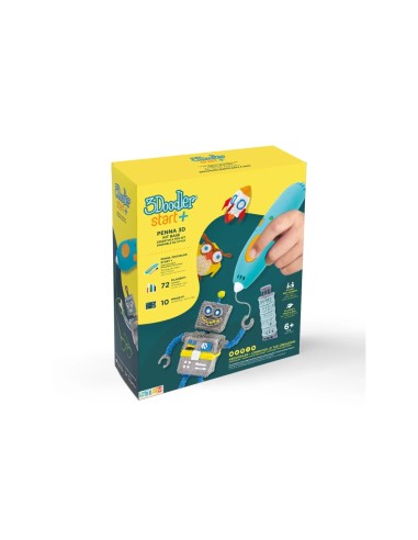 3Doodler Start+ Penna 3D – Crea in 3D in Sicurezza e Facilità ROC60304769 Rocco Giocattoli | Futurartshop.com