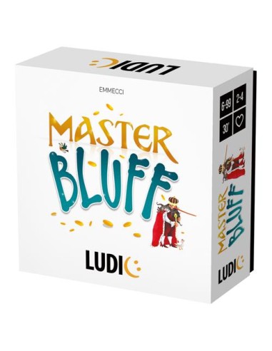 Ludic Master Bluff – Strategy and Bluffing Board Game HEAMU27460 Headu | Futurartshop.com
