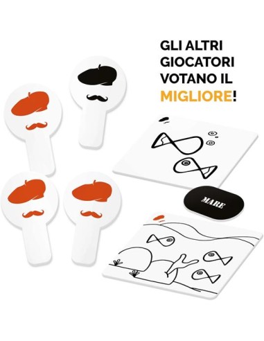Ludic ArtisticaMente – Creative Thinking and Drawing Game HEAIT60971 Headu | Futurartshop.com