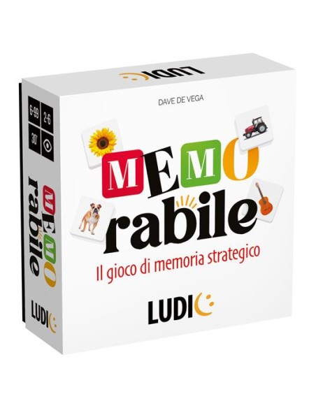 Ludic Memorabile – Memory Training and Family Board Game HEAIT59841 Headu | Futurartshop.com
