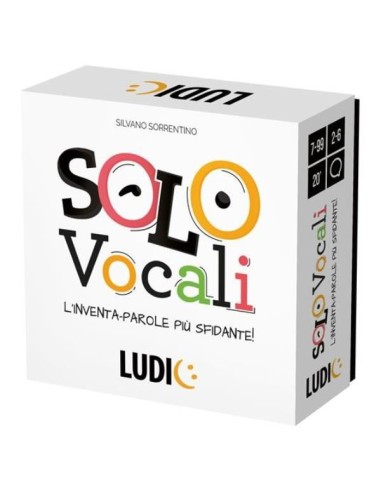 Ludic Solo Vocali – Gioco di Parole Divertente ed Educativo HEAIT53443 Headu | Futurartshop.com