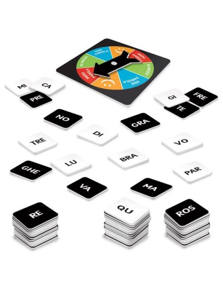 Ludic Paroli Parola – Fast and Fun Italian Word Game HEAIT59865 Headu | Futurartshop.com
