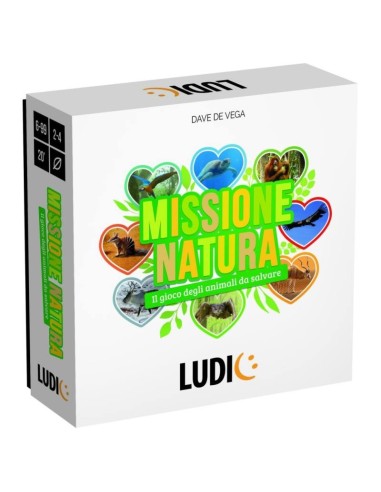 Ludic Missione Natura – Gioco Educativo su Ambiente e Animali HEAIT27576 Headu | Futurartshop.com