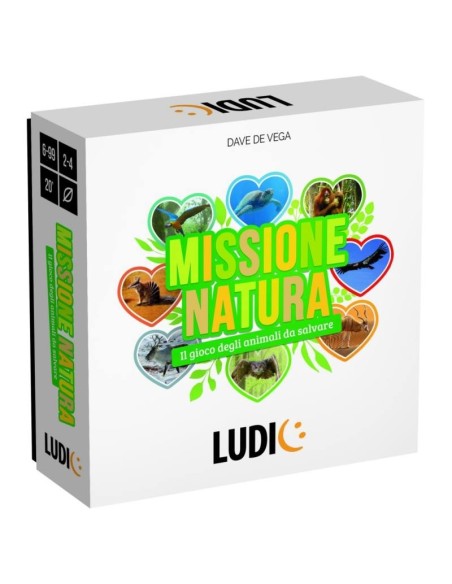 Ludic Missione Natura – Gioco Educativo su Ambiente e Animali HEAIT27576 Headu | Futurartshop.com