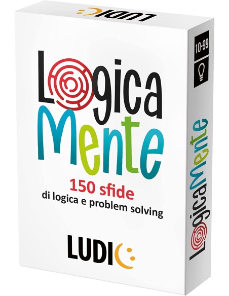 Ludic Logicamente – Logic Game with 150 Smart Challenges HEAIT54112 Headu | Futurartshop.com