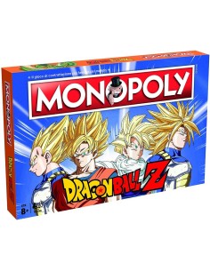 Monopoly Dragon Ball Z – Italian Edition Board Game WIN029896 Winning Moves | Futurartshop.com