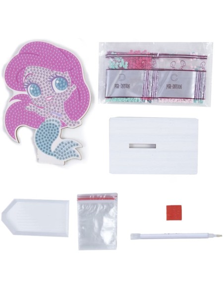 La Sirenetta Crystal Art – Kit Diamantini | Craft Buddy CRADNY006 Crayola | Futurartshop.com