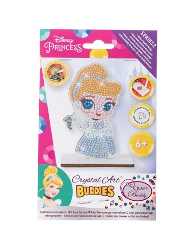 Cinderella Crystal Art – Diamond Kit | Craft Buddy CRADNY004 Crayola | Futurartshop.com