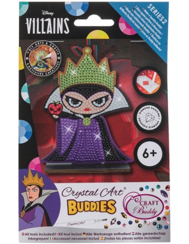Evil Queen Crystal Art – Kit Diamantini | Craft Buddy CRADNY009 Crayola | Futurartshop.com