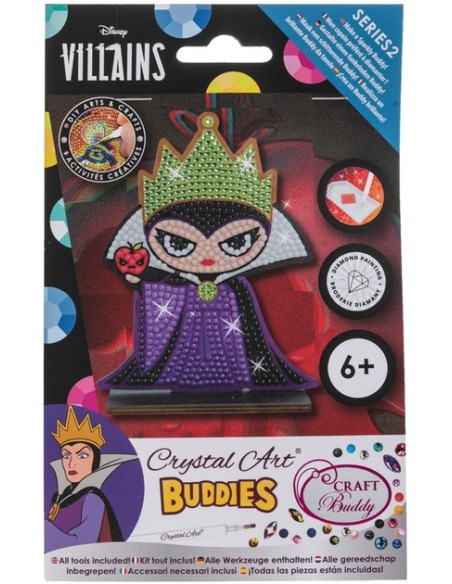 Evil Queen Crystal Art – Diamond Kit | Craft Buddy CRADNY009 Crayola | Futurartshop.com