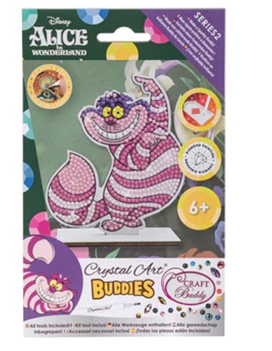 Cheshire Queen Crystal Art – Kit Diamantini | Craft Buddy CRADNY018 Crayola | Futurartshop.com