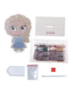 Elsa Frozen Crystal Art – Diamond Kit | Craft Buddy CRADNY028 Crayola | Futurartshop.com 2
