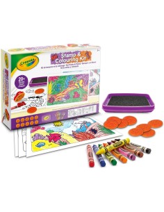 Crayola Stamp & Color Set – Stamps, Markers and Album CRA04-2951 Crayola | Futurartshop.com