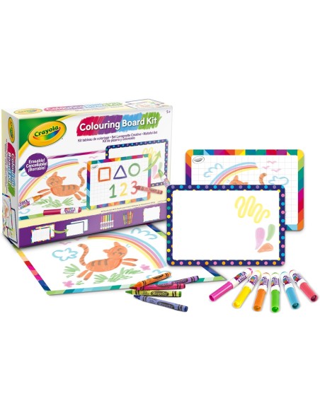 Crayola Creative Boards – Multicolor Draw & Erase Set CRA04-2947 Crayola | Futurartshop.com