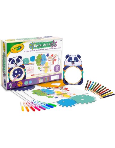 Set Spirali e Mandala Crayola – Pennarelli e Matite Colorate CRA04-2948 Crayola | Futurartshop.com