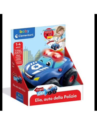Macchinina Elia Auto della Polizia – Giocattolo Clementoni CLE17501 Clementoni | Futurartshop.com