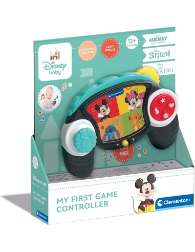Baby Disney Joystick 12–36 Months – Educational Toy with Sounds CLE17497 Clementoni | Futurartshop.com