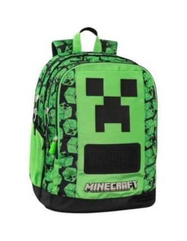 Pixel Minecraft Organized Backpack – School & Leisure PAN74359 Panini | Futurartshop.com
