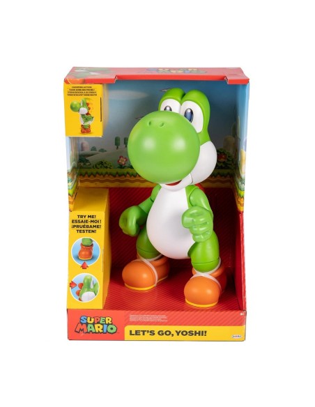 Yoshi Let's Go! Nintendo – Action Figure 36 cm Ufficiale JAK41399 Jakks Pacific | Futurartshop.com