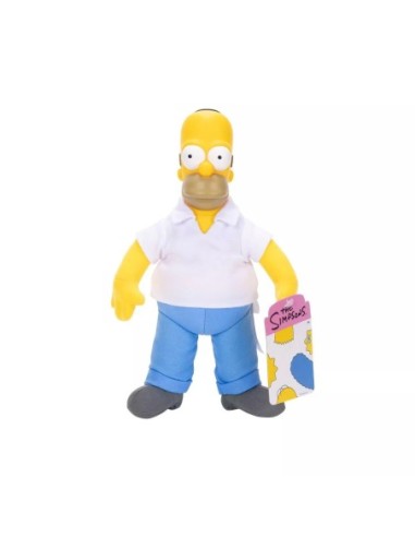 Homer Simpson Plush 25 cm – Official The Simpsons Toy JAK17546 Jakks Pacific | Futurartshop.com