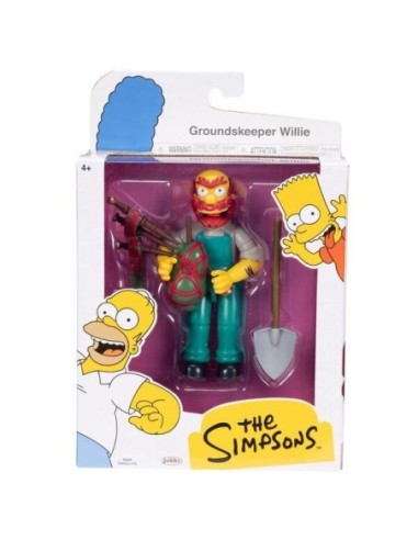 Groundskeeper Willie Action Figure – 13 cm | The Simpsons JAK17543 Jakks Pacific | Futurartshop.com